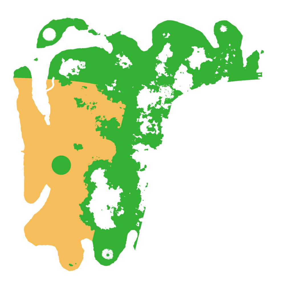 Biome Rust Map: Procedural Map, Size: 4000, Seed: 885285713