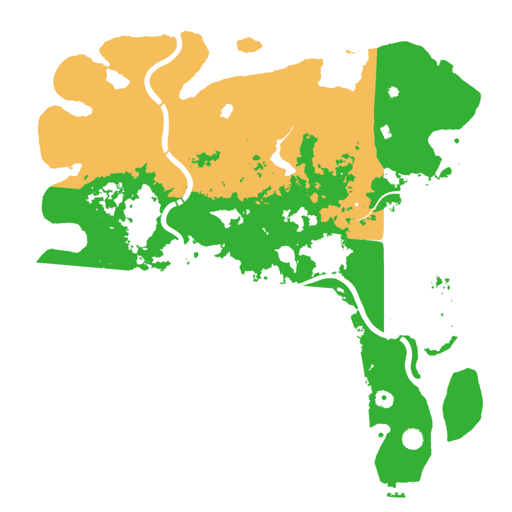 Biome Rust Map: Procedural Map, Size: 4250, Seed: 476565469