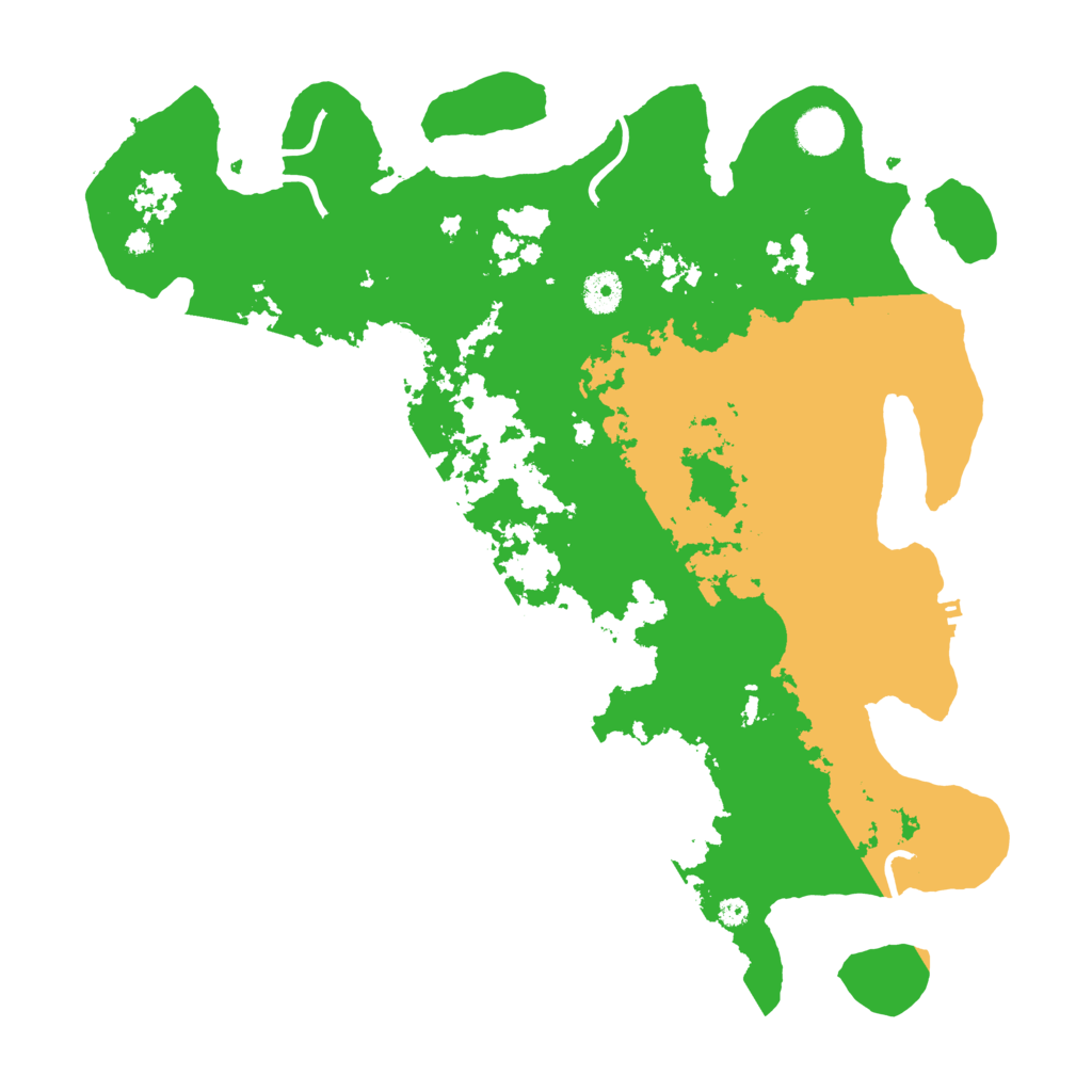 Biome Rust Map: Procedural Map, Size: 4000, Seed: 115923