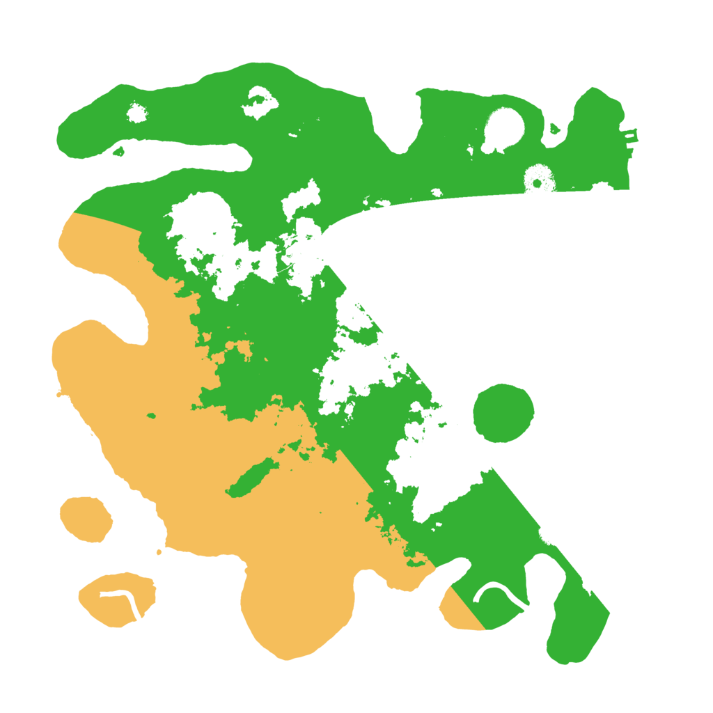Biome Rust Map: Procedural Map, Size: 3300, Seed: 998693336