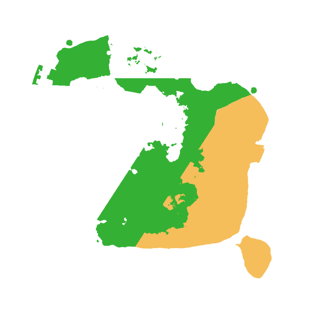 Biome Rust Map: Procedural Map, Size: 2017, Seed: 6