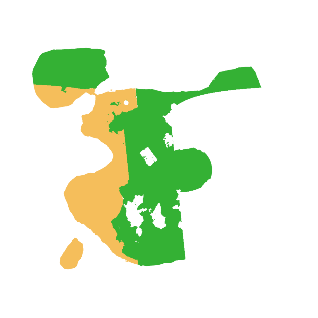 Biome Rust Map: Procedural Map, Size: 2000, Seed: 112596993