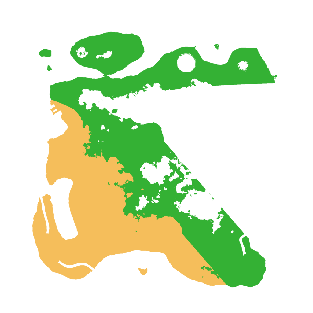 Biome Rust Map: Procedural Map, Size: 3000, Seed: 1316055259