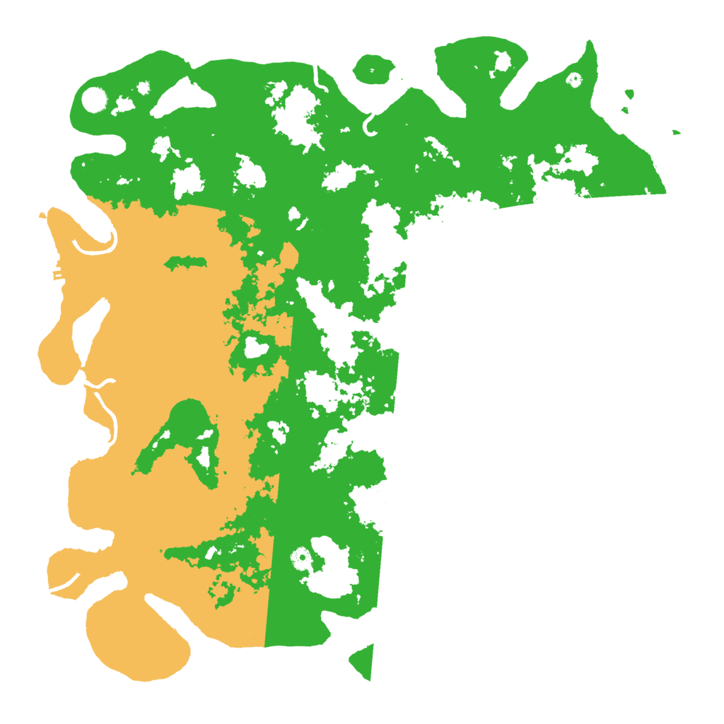 Biome Rust Map: Procedural Map, Size: 5000, Seed: 1821886492