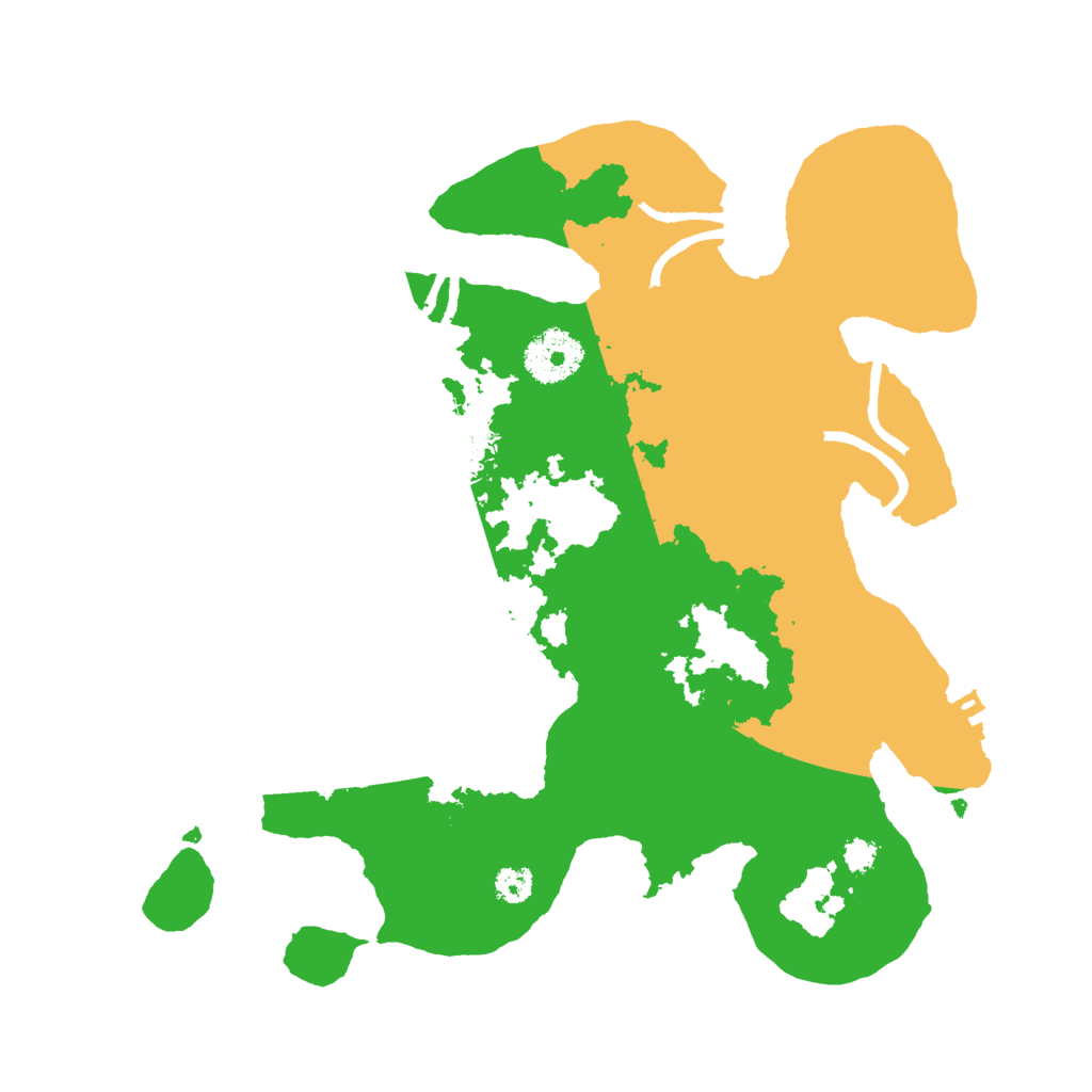 Biome Rust Map: Procedural Map, Size: 3000, Seed: 691448481