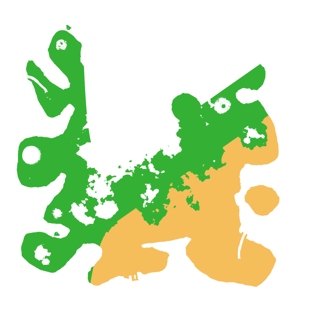 Biome Rust Map: Procedural Map, Size: 3000, Seed: 828855345