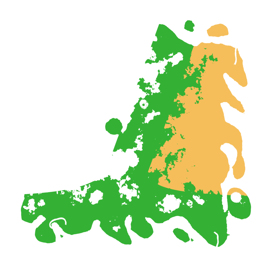 Biome Rust Map: Procedural Map, Size: 4500, Seed: 12088989
