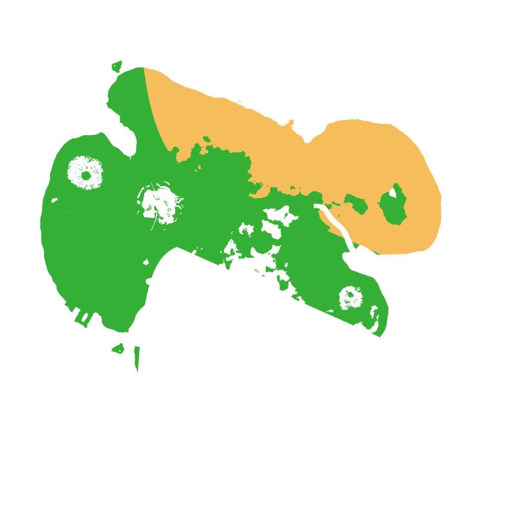 Biome Rust Map: Procedural Map, Size: 2200, Seed: 589578571
