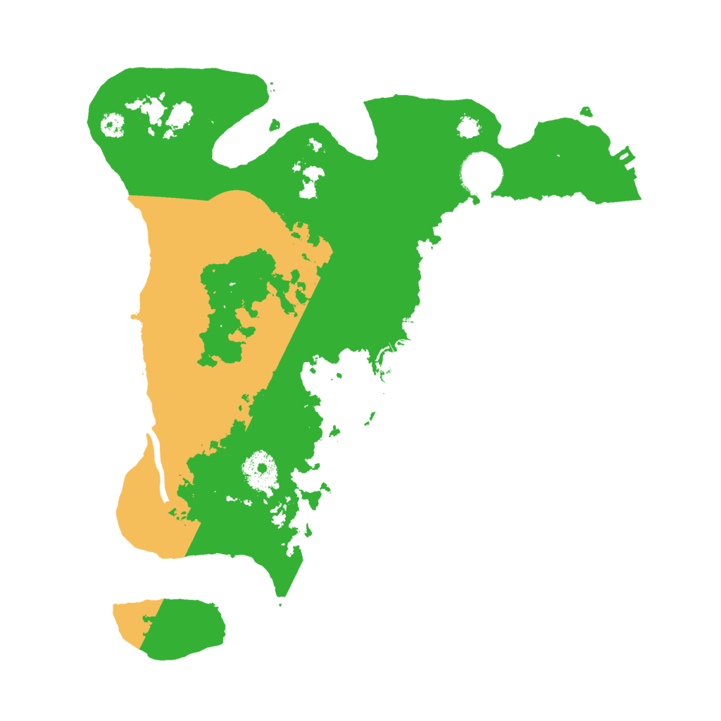 Biome Rust Map: Procedural Map, Size: 3000, Seed: 1293142215