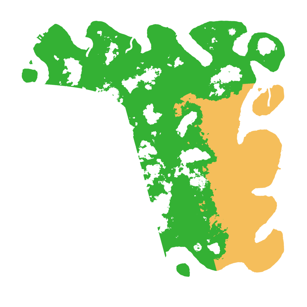 Biome Rust Map: Procedural Map, Size: 4000, Seed: 619494323