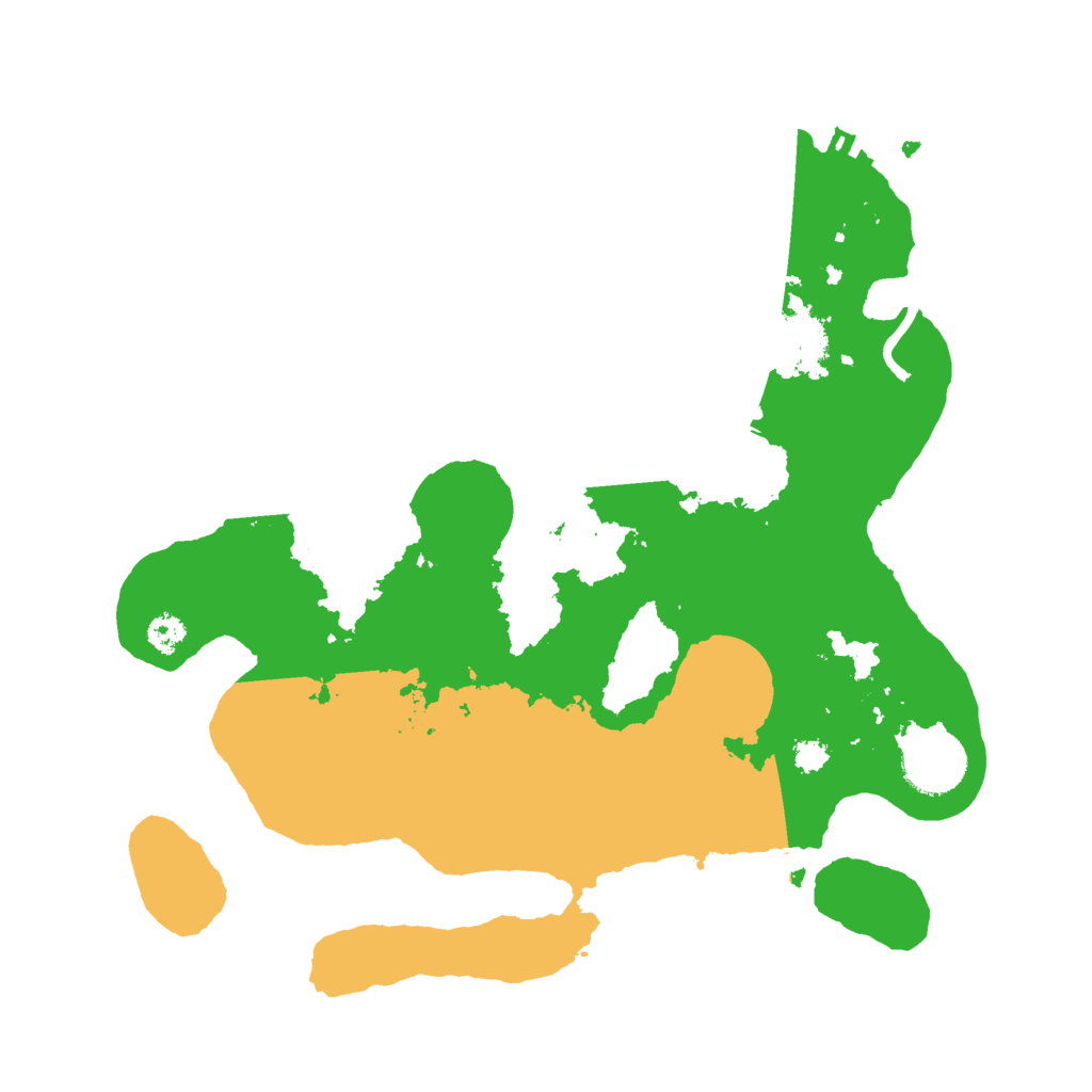 Biome Rust Map: Procedural Map, Size: 3000, Seed: 148704709