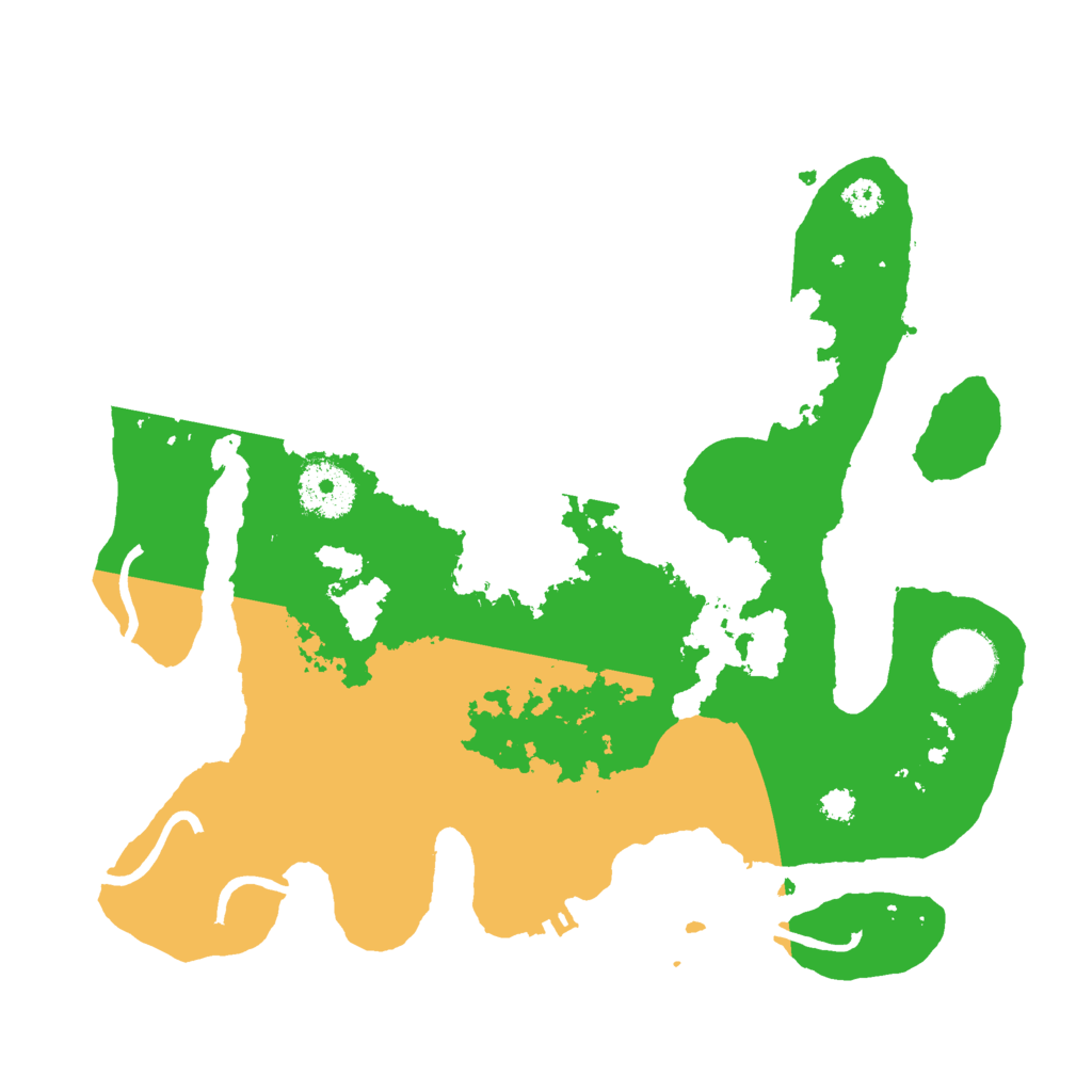 Biome Rust Map: Procedural Map, Size: 3000, Seed: 83184