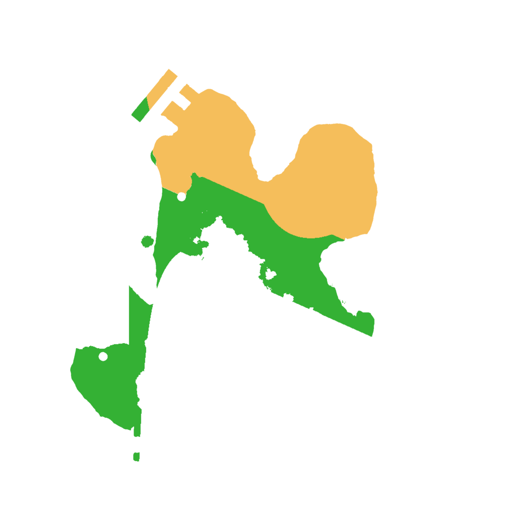 Biome Rust Map: Procedural Map, Size: 1750, Seed: 65421245