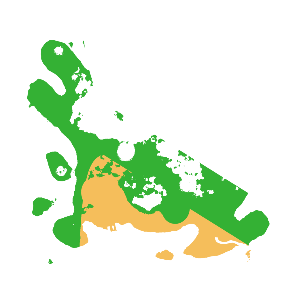 Biome Rust Map: Procedural Map, Size: 3000, Seed: 1174152880