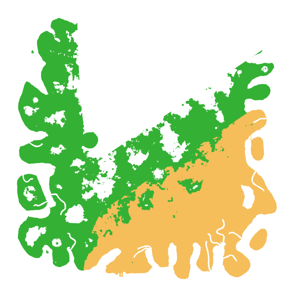 Biome Rust Map: Procedural Map, Size: 4800, Seed: 1271195696