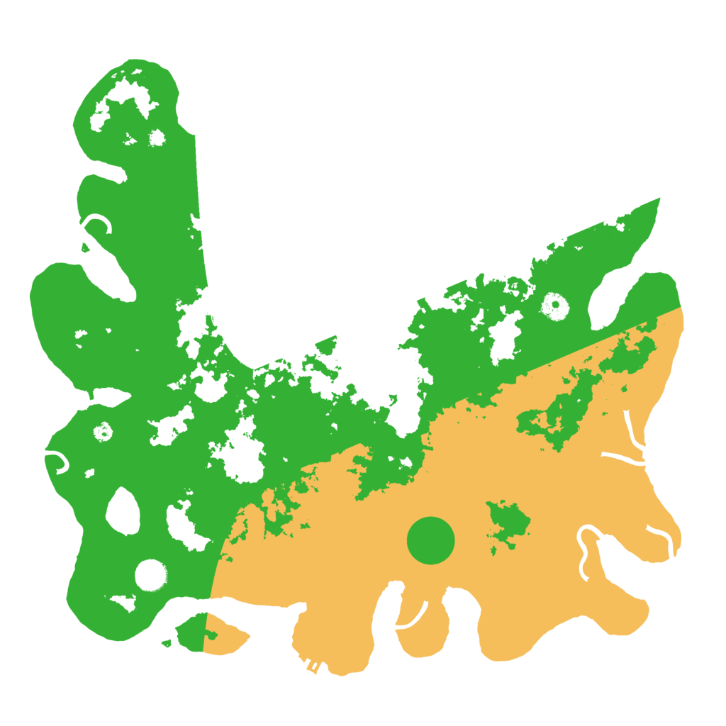 Biome Rust Map: Procedural Map, Size: 4000, Seed: 1308483218
