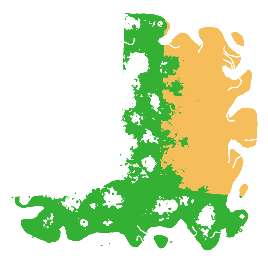 Biome Rust Map: Procedural Map, Size: 5000, Seed: 545697054