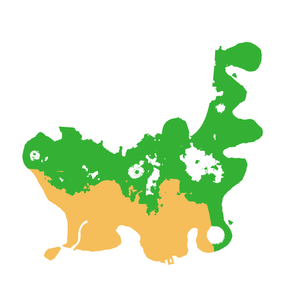 Biome Rust Map: Procedural Map, Size: 3000, Seed: 891452520