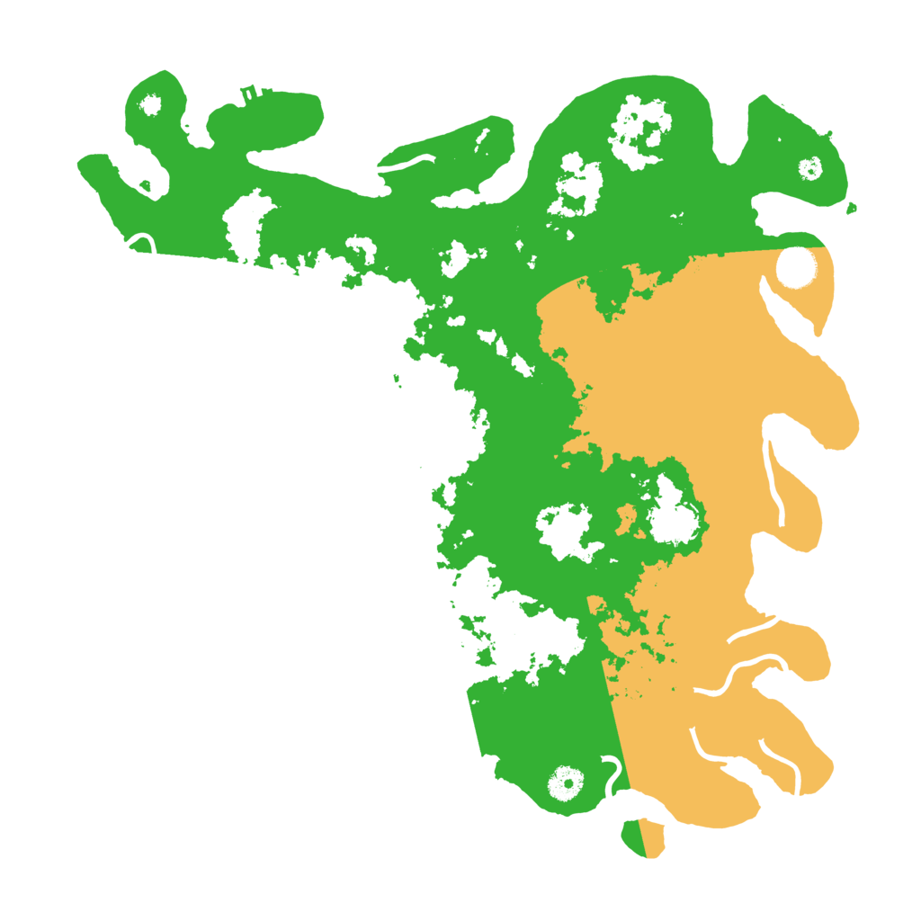 Biome Rust Map: Procedural Map, Size: 4000, Seed: 84520
