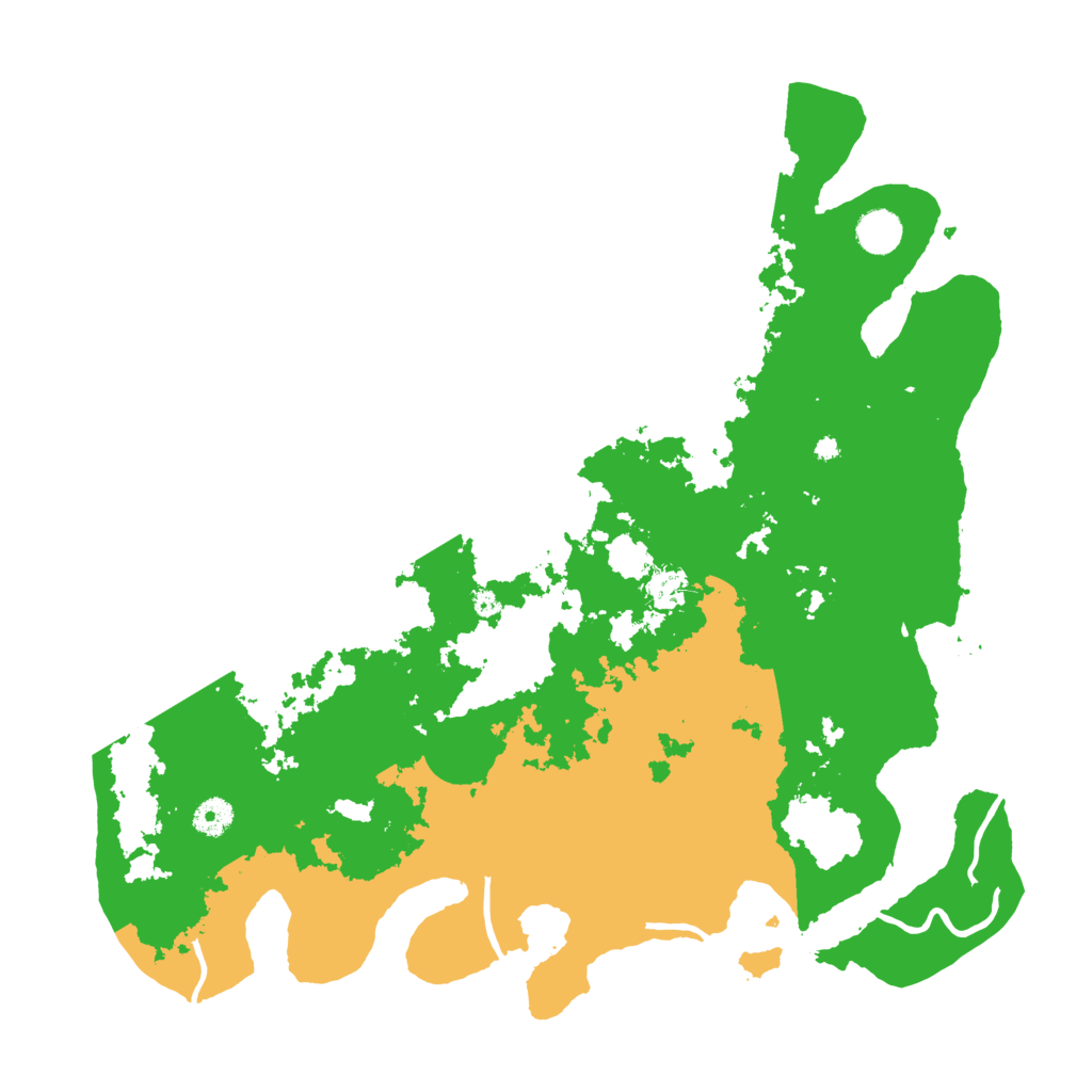 Biome Rust Map: Procedural Map, Size: 4250, Seed: 420420