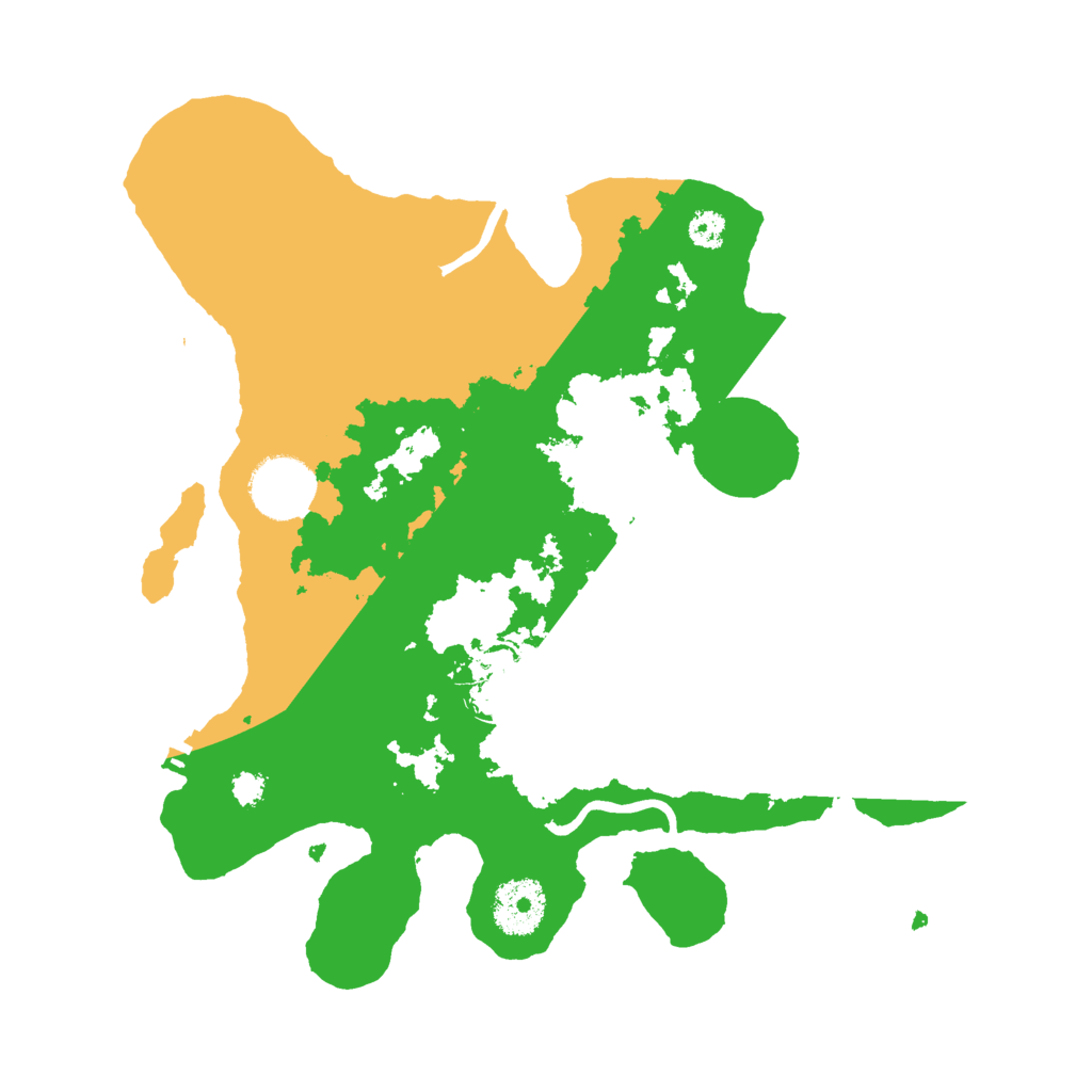 Biome Rust Map: Procedural Map, Size: 3000, Seed: 3878