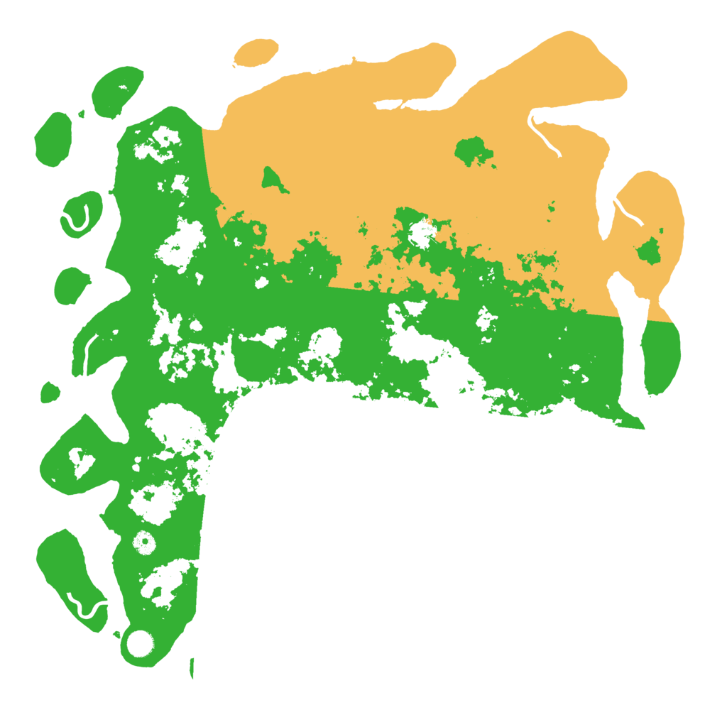 Biome Rust Map: Procedural Map, Size: 4800, Seed: 878965358