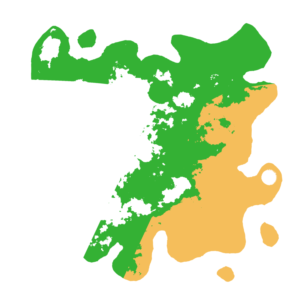 Biome Rust Map: Barren, Size: 3500, Seed: 1352237024