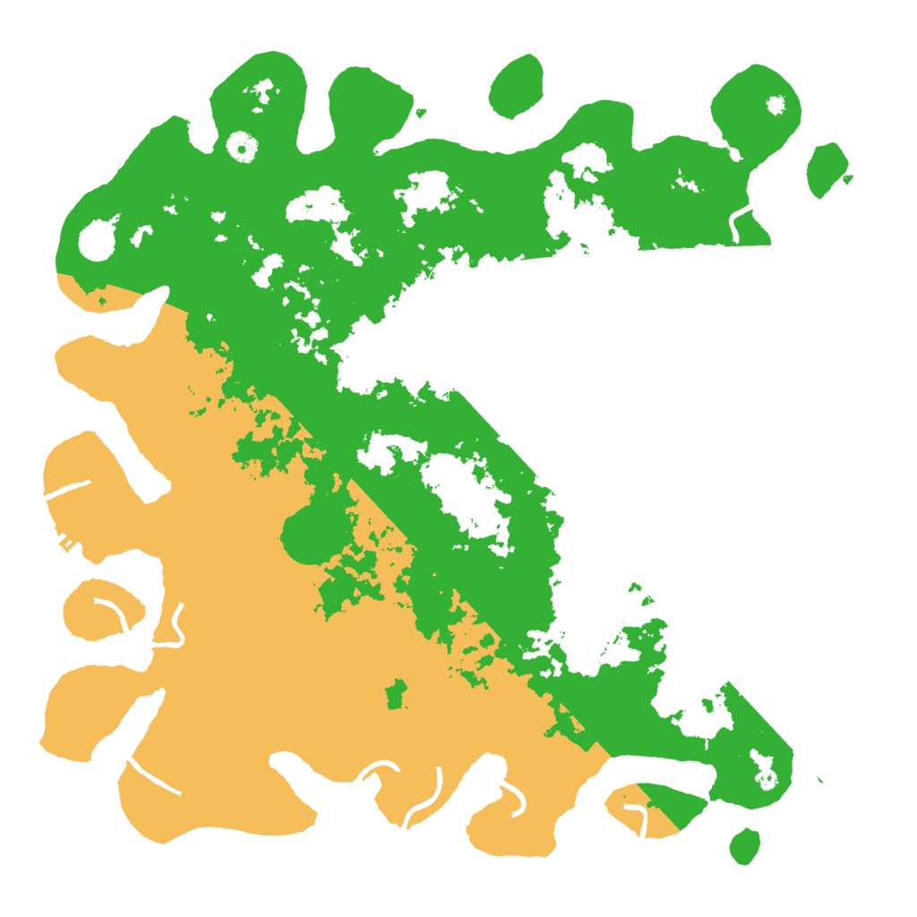 Biome Rust Map: Procedural Map, Size: 4500, Seed: 179032692