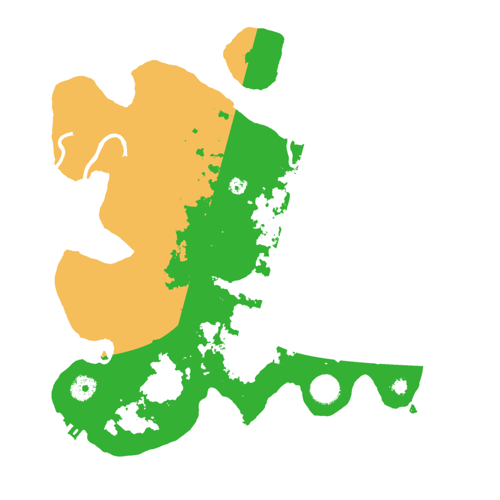 Biome Rust Map: Procedural Map, Size: 3000, Seed: 827233434