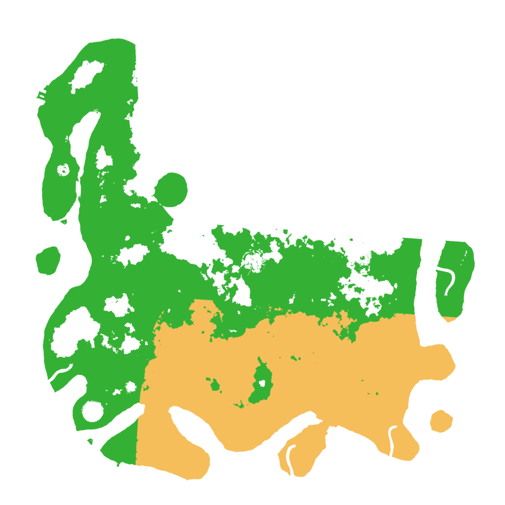 Biome Rust Map: Procedural Map, Size: 4250, Seed: 18667