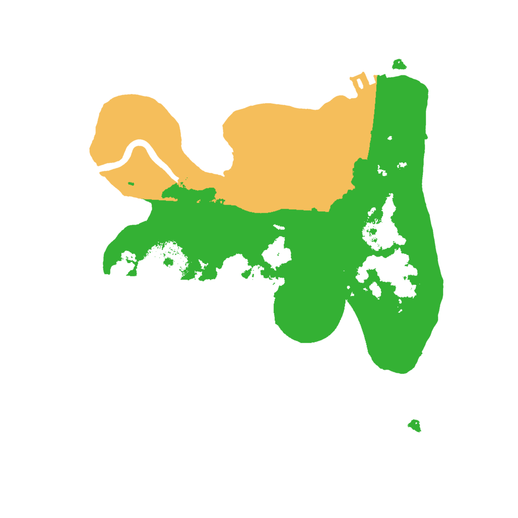 Biome Rust Map: Procedural Map, Size: 2000, Seed: 229