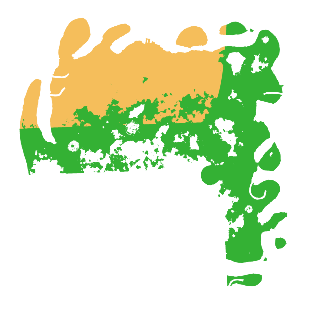 Biome Rust Map: Procedural Map, Size: 4250, Seed: 25961