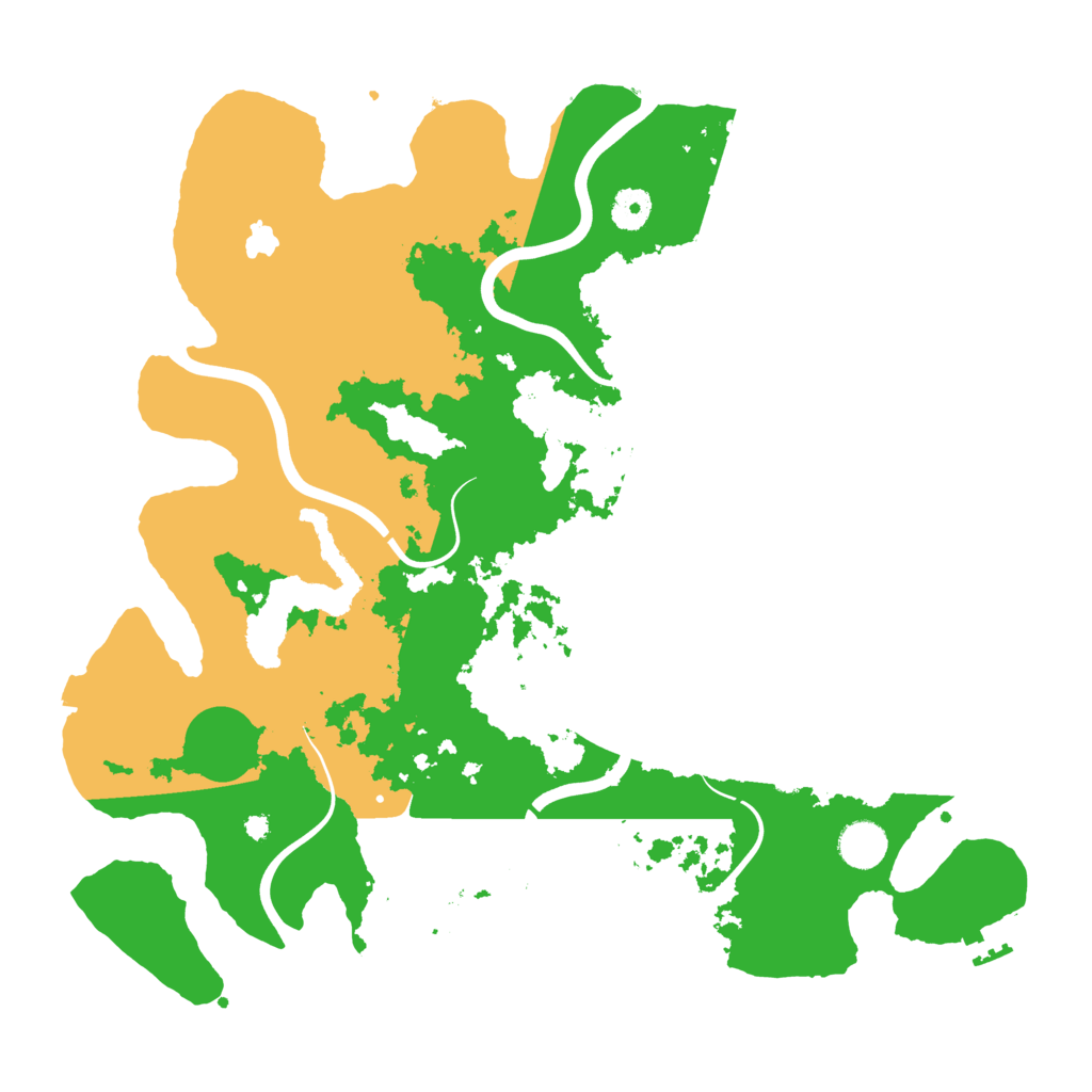 Biome Rust Map: Procedural Map, Size: 4000, Seed: 1758157754