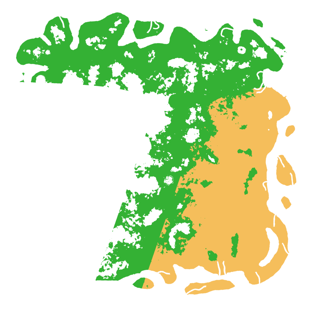 Biome Rust Map: Procedural Map, Size: 6000, Seed: 252153319