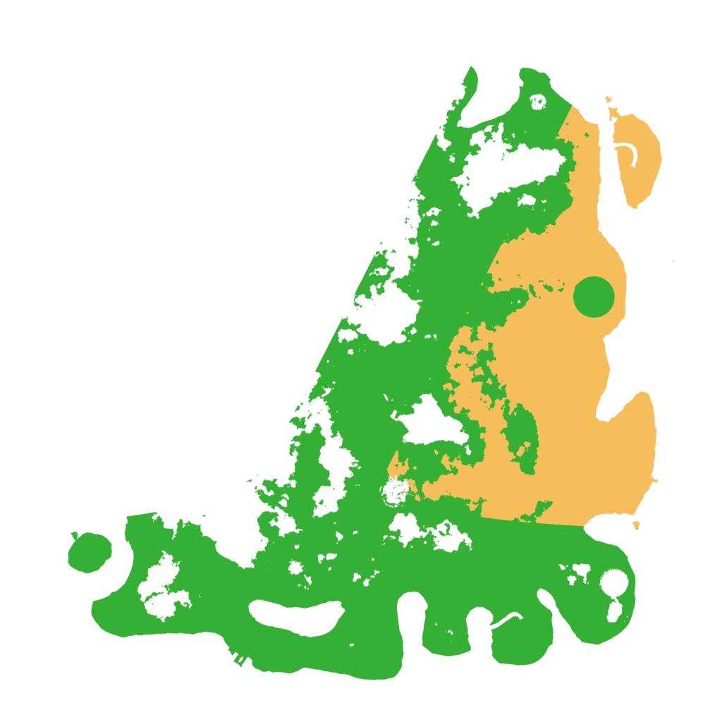 Biome Rust Map: Procedural Map, Size: 4630, Seed: 1402668