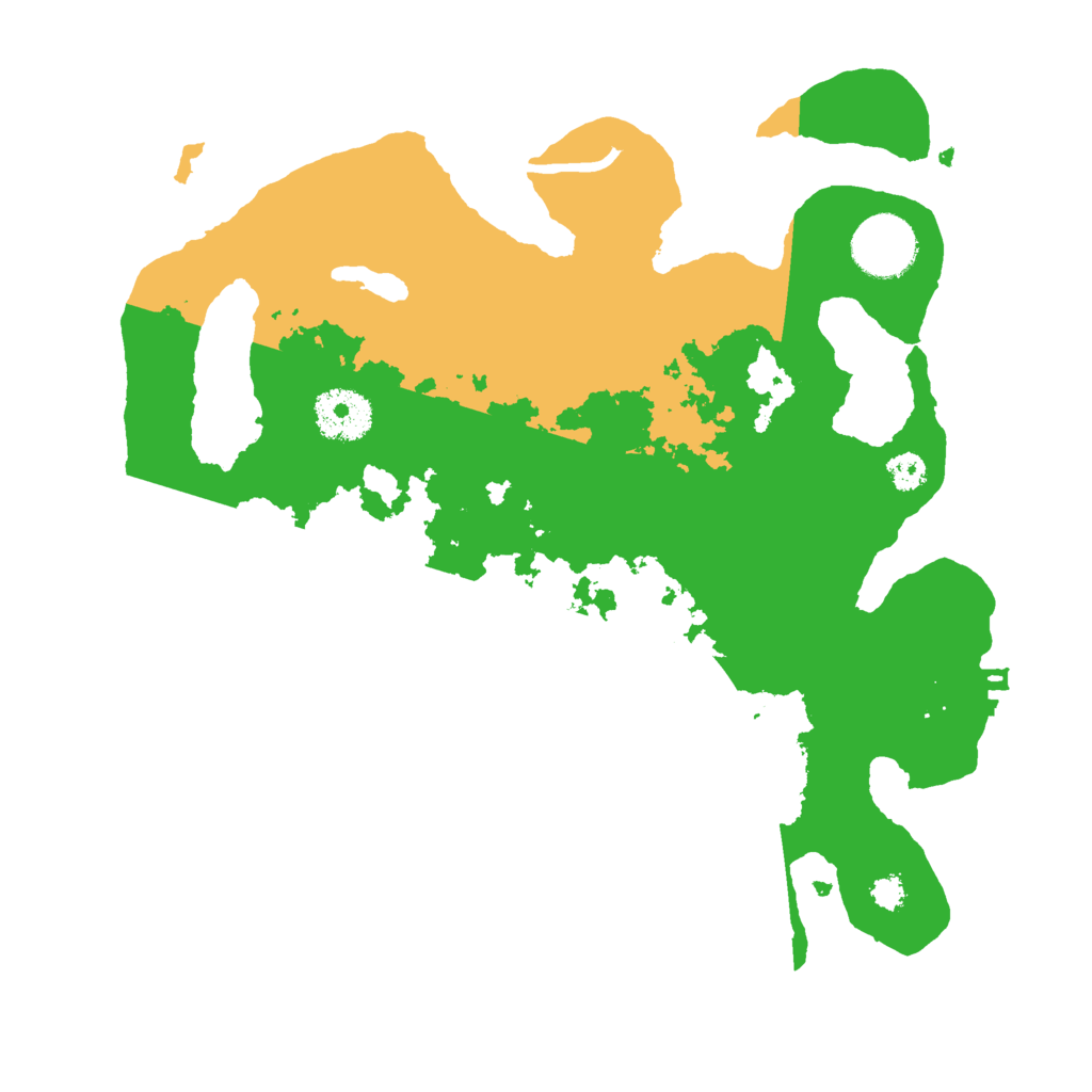 Biome Rust Map: Procedural Map, Size: 3000, Seed: 22885
