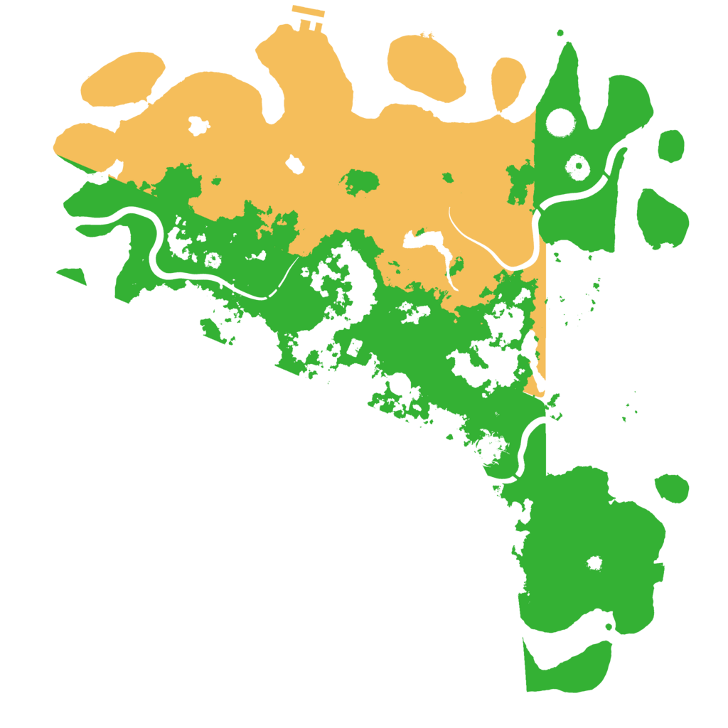 Biome Rust Map: Procedural Map, Size: 4500, Seed: 7894