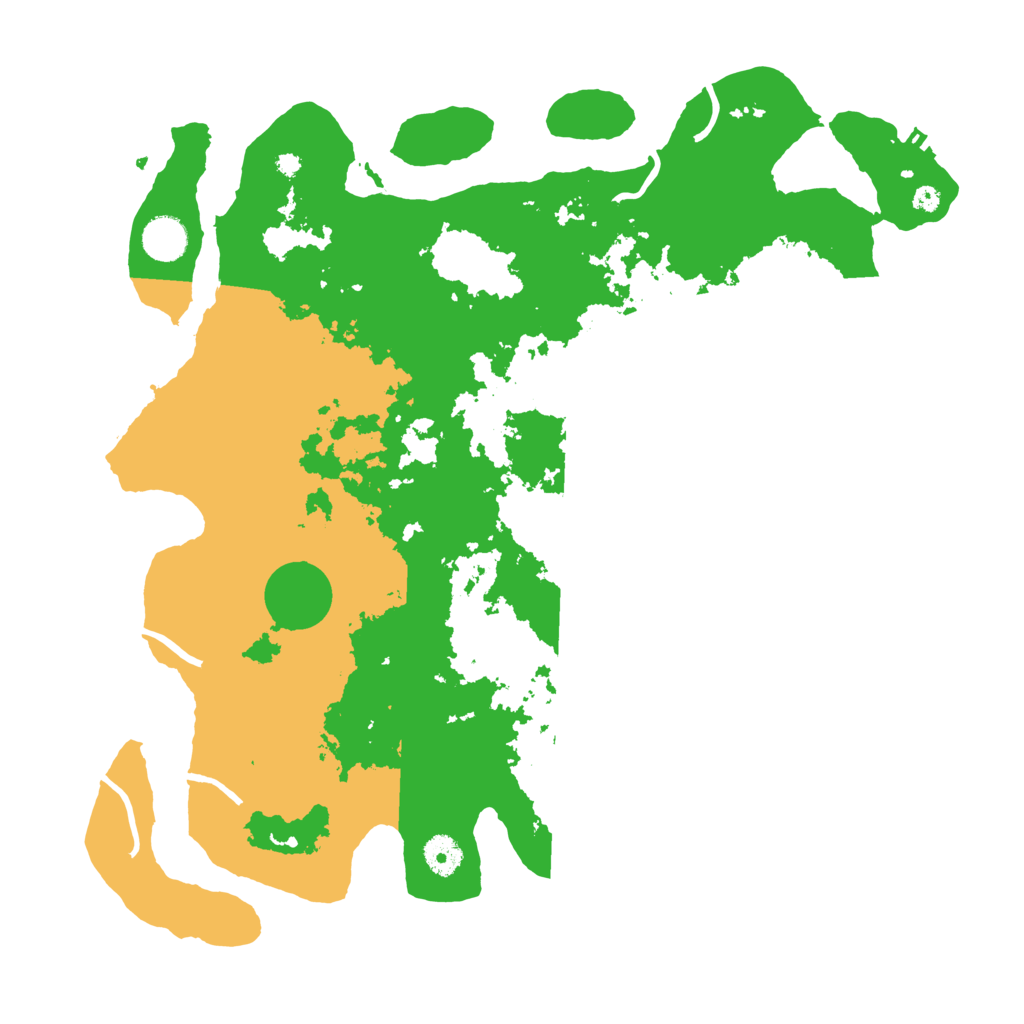 Biome Rust Map: Procedural Map, Size: 4000, Seed: 97504