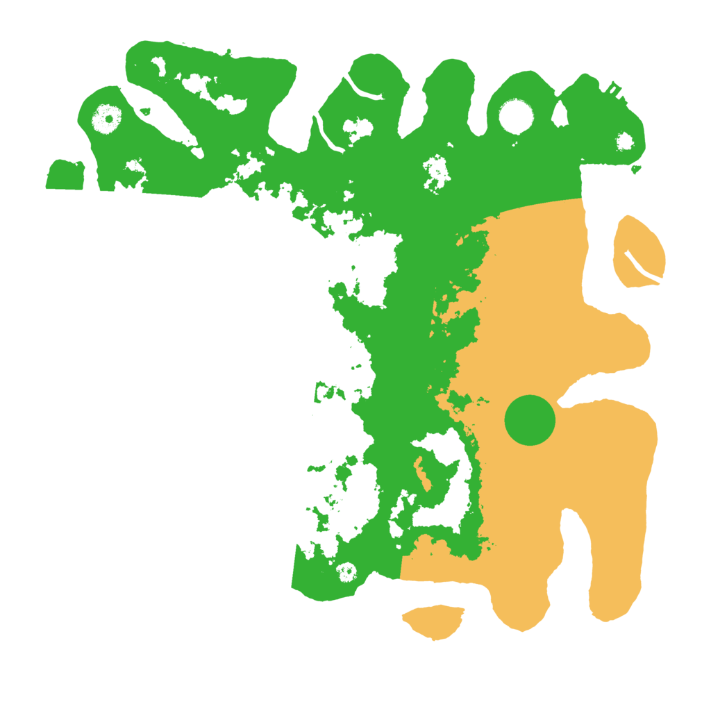 Biome Rust Map: Procedural Map, Size: 3700, Seed: 13911296