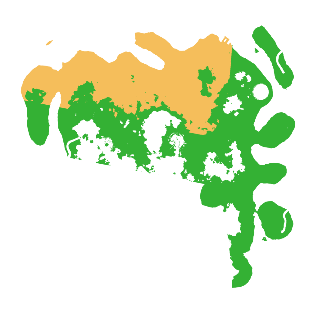 Biome Rust Map: Procedural Map, Size: 3520, Seed: 6738