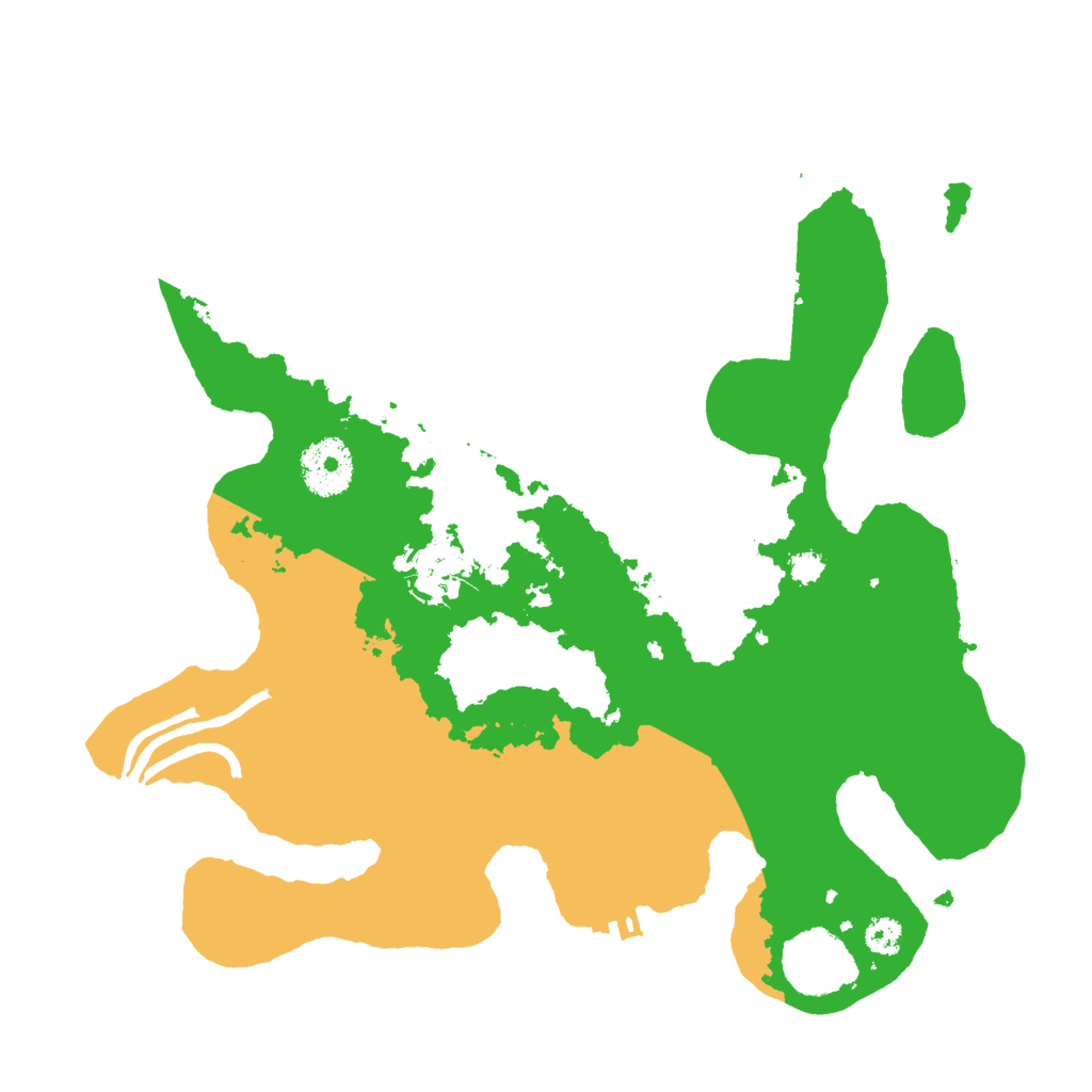 Biome Rust Map: Procedural Map, Size: 3000, Seed: 1152470765