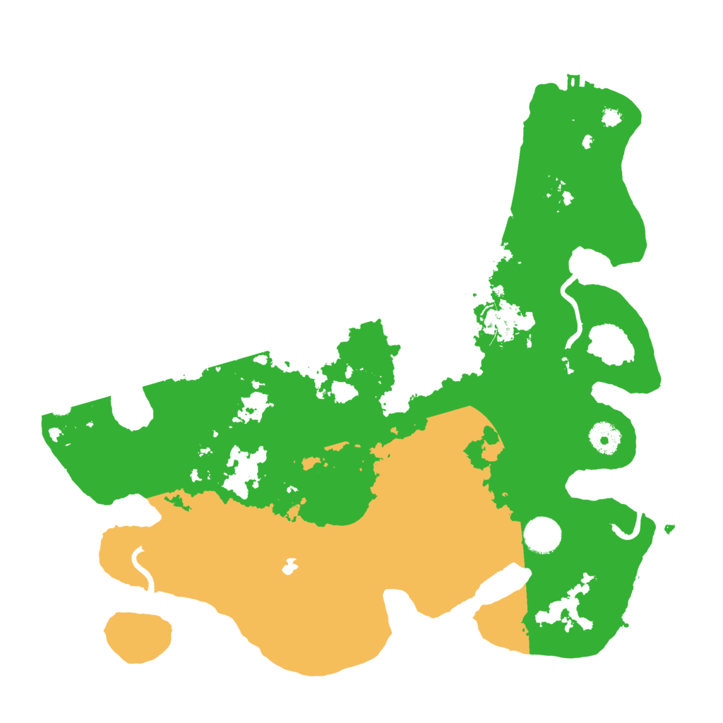 Biome Rust Map: Procedural Map, Size: 3500, Seed: 1502910541