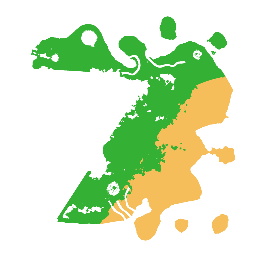 Biome Rust Map: Procedural Map, Size: 3010, Seed: 6