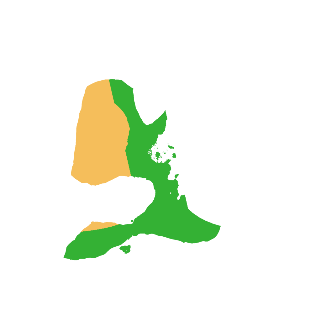 Biome Rust Map: Procedural Map, Size: 1600, Seed: 5896