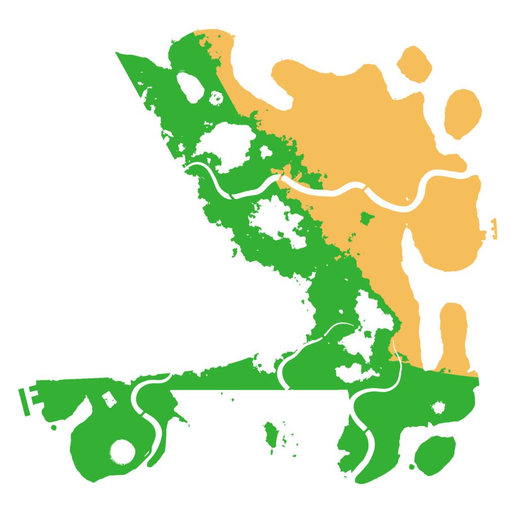 Biome Rust Map: Procedural Map, Size: 3750, Seed: 25912363