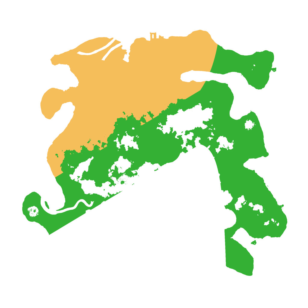 Biome Rust Map: Procedural Map, Size: 3000, Seed: 1927899211