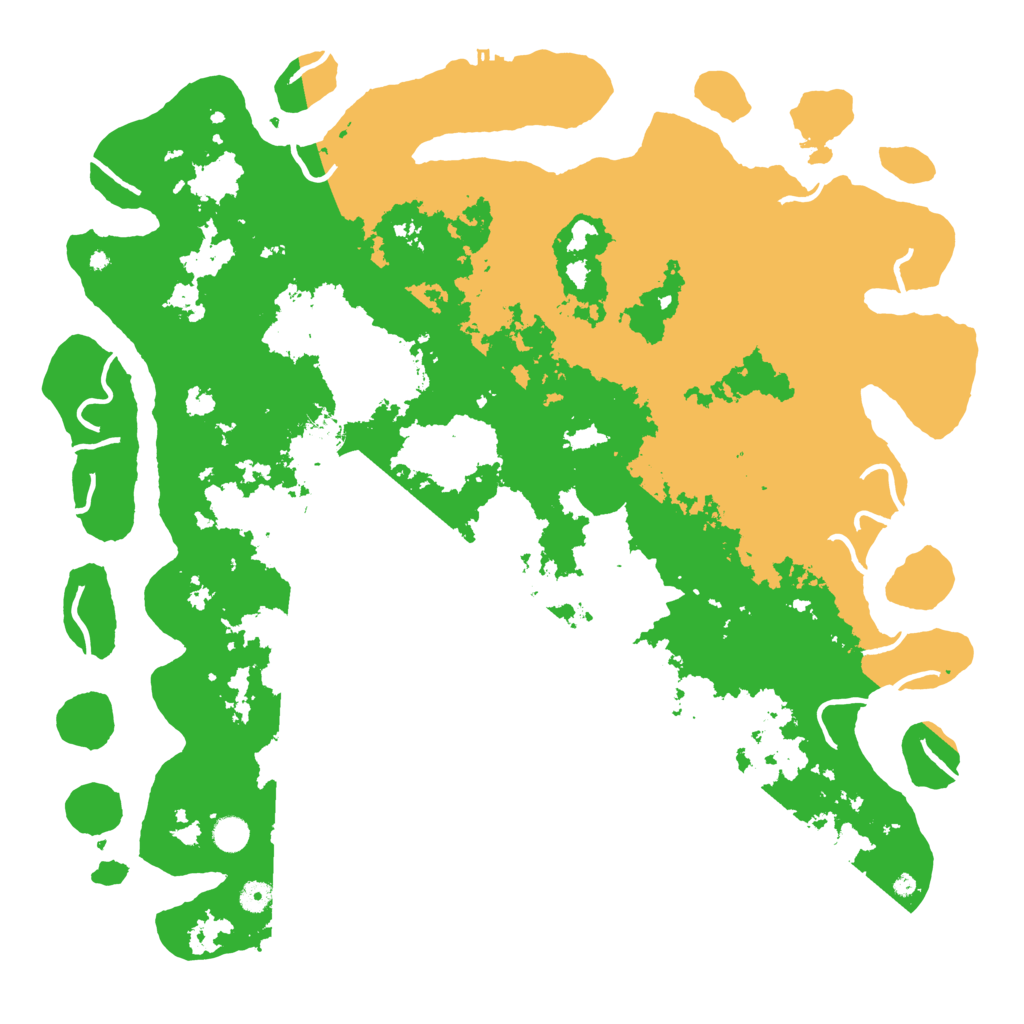 Biome Rust Map: Procedural Map, Size: 5000, Seed: 1132022