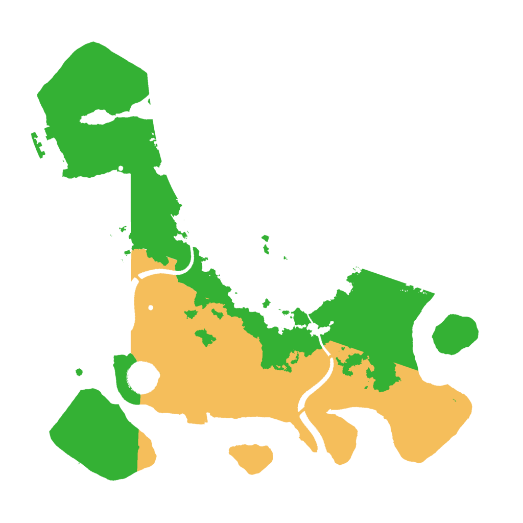 Biome Rust Map: Procedural Map, Size: 3000, Seed: 1938391279