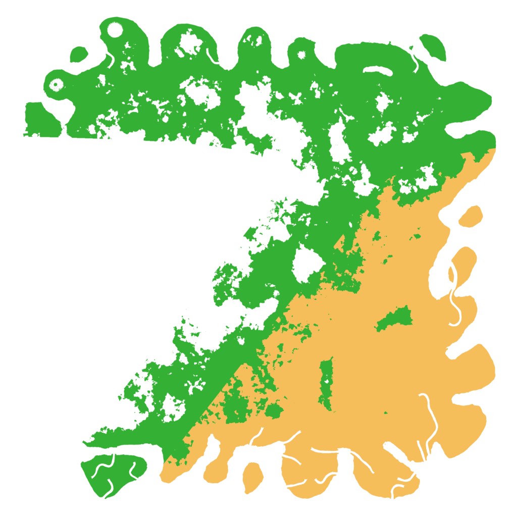 Biome Rust Map: Procedural Map, Size: 6000, Seed: 101979
