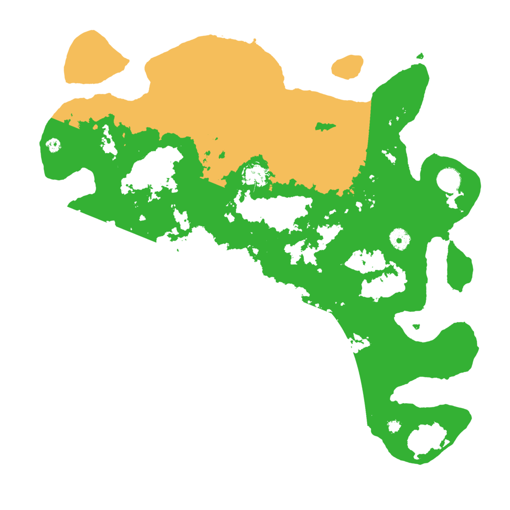 Biome Rust Map: Procedural Map, Size: 3750, Seed: 53421